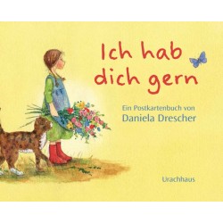 Daniela Drescher - Postkartenbuch "Ich hab dich gern"