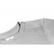 Leela Cotton - Bio Kinder Sweatshirt mit Waffelstruktur, grau-melange